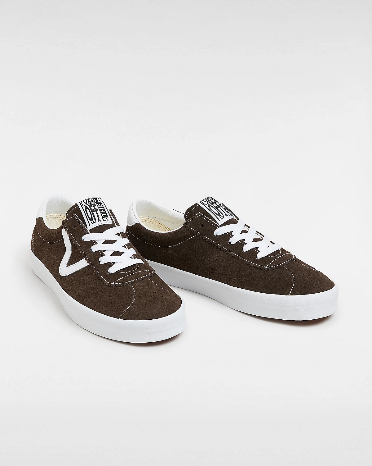 Buty Vans Sport Low Dark Brown/White | RideHub