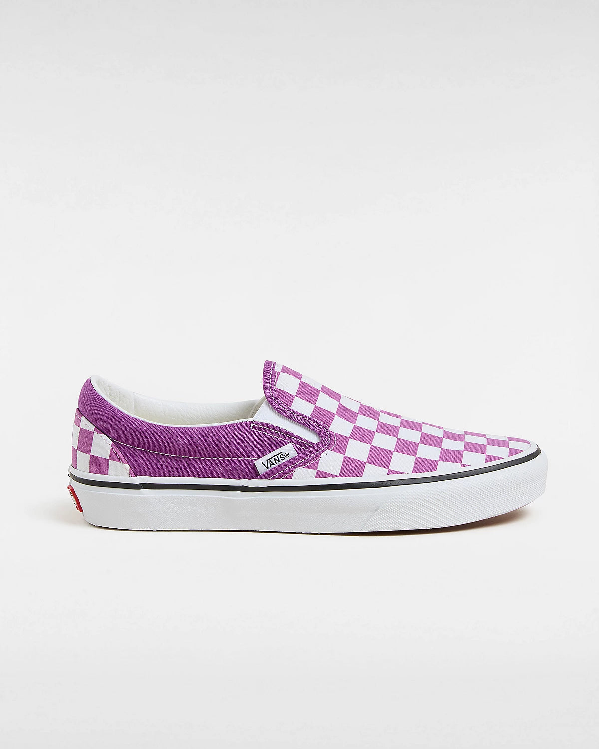 Buty Vans Classic Slip-On Checkerboard Purple/White | RideHub