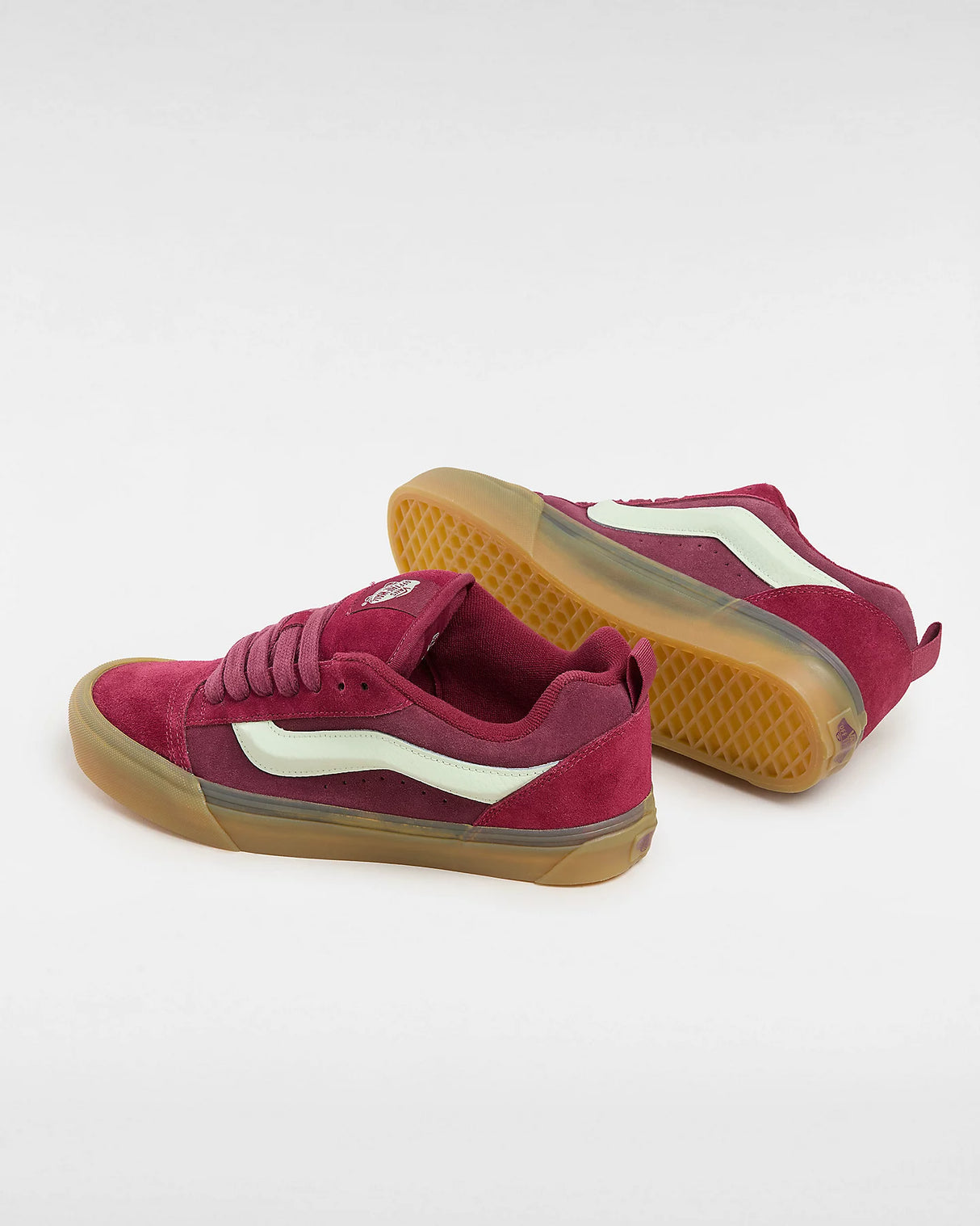 Buty Vans Knu Skool Brown/Burgundy | RideHub