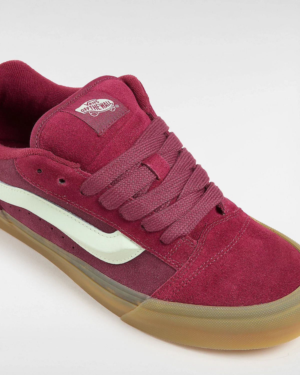 Buty Vans Knu Skool Brown/Burgundy | RideHub