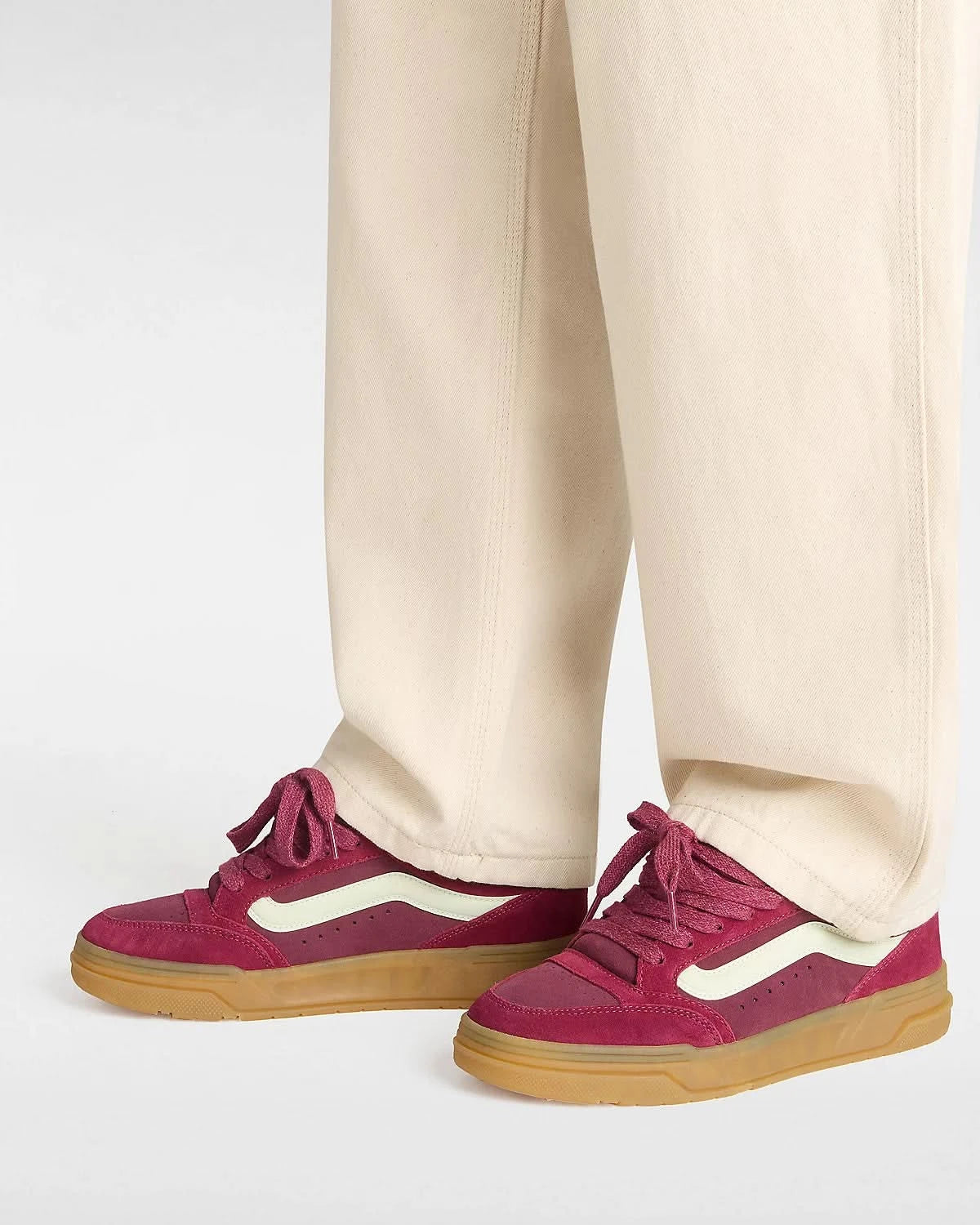 Buty Vans Knu Skool Brown/Burgundy | RideHub
