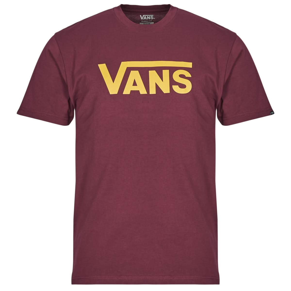 T-shirt Vans Classic - Bordowy (Burgundy/Spicy Mustard) | RideHub