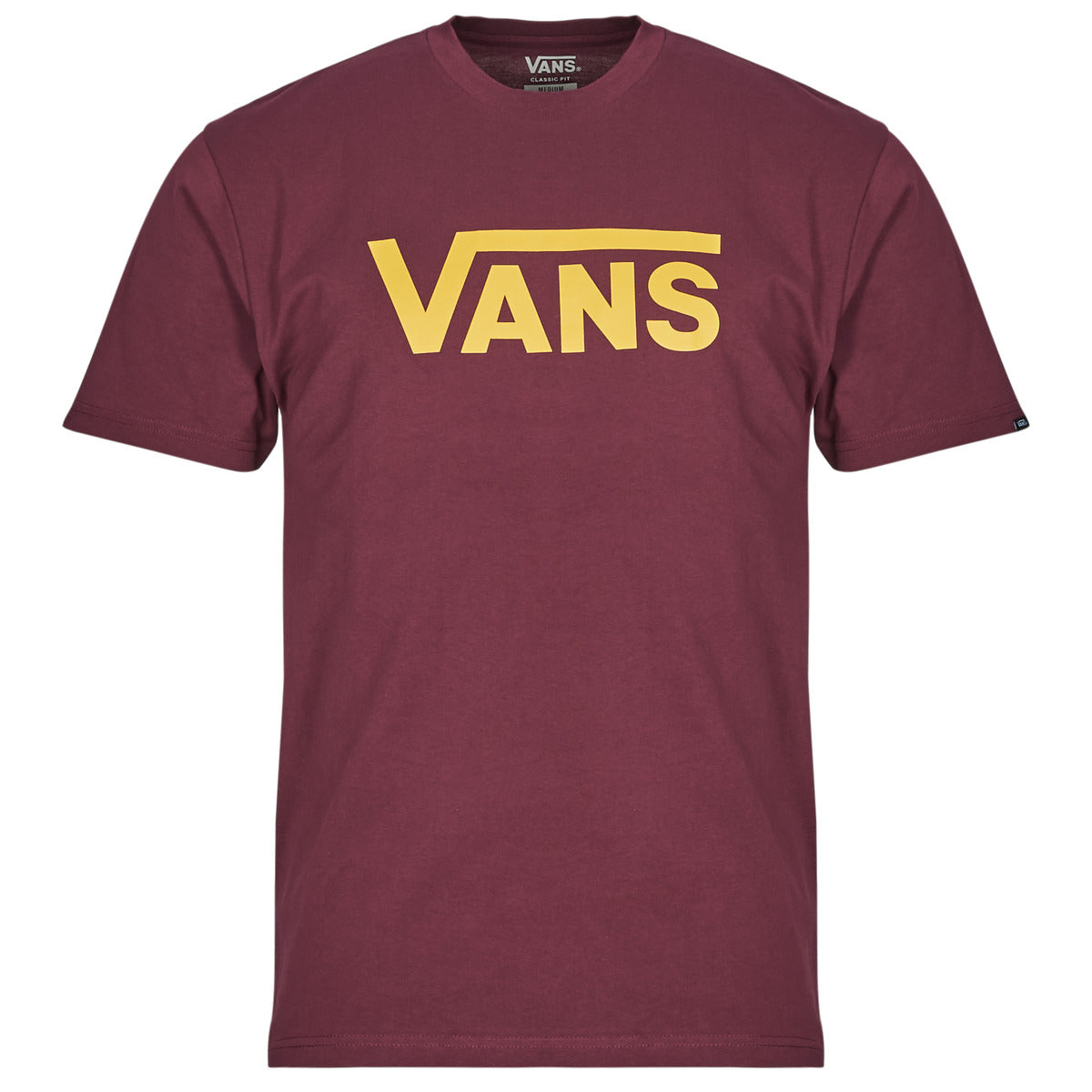 T-shirt Vans Classic - Bordowy (Burgundy/Spicy Mustard) | RideHub