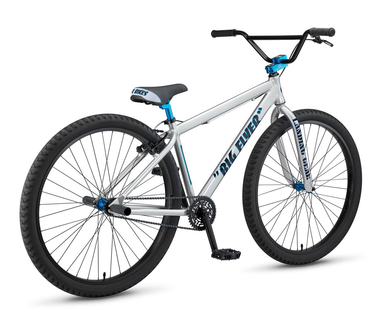 Rower SE Bikes Big Flyer 29" Iced Out Silver Singlespeed | RideHub