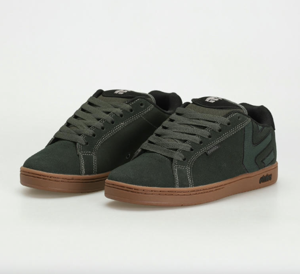 Buty Etnies Fader Green/Gum – klasyczny styl skate’owy | Ride Hub