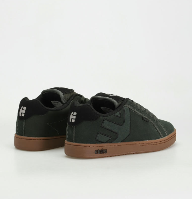 Buty Etnies Fader Green/Gum – klasyczny styl skate’owy | Ride Hub