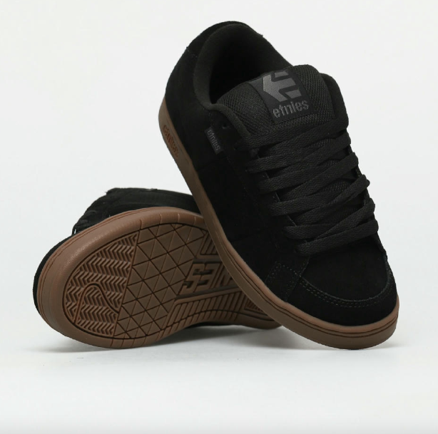 Buty Etnies Kingpin Black/Dark Grey/Gum – klasyczny styl skate’owy | Ride Hub