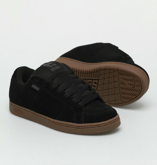 Buty Etnies Kingpin Black/Dark Grey/Gum – klasyczny styl skate’owy | Ride Hub
