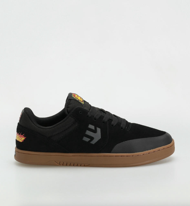 Buty Etnies Marana X Santa Cruz Black/Gum – wytrzymałość i styl na każdą okazję | Ride Hub