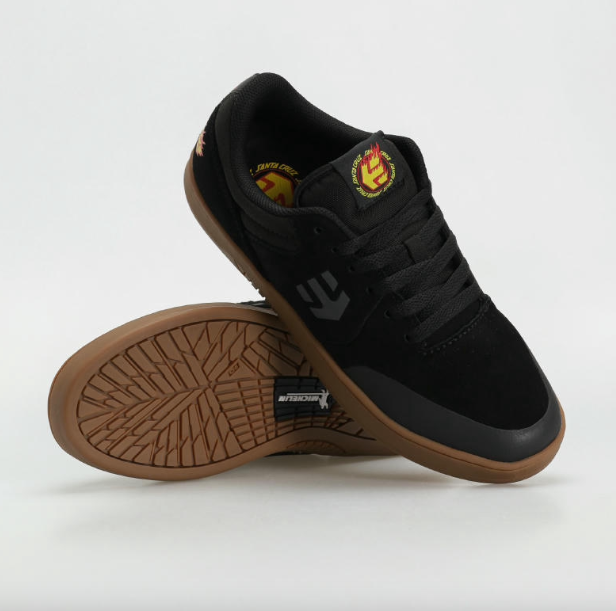 Buty Etnies Marana X Santa Cruz Black/Gum – wytrzymałość i styl na każdą okazję | Ride Hub