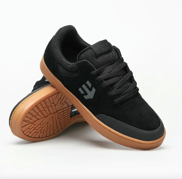 Buty Etnies Marana Black/Dark Grey/Gum – wytrzymałość i komfort dla skaterów | Ride Hub