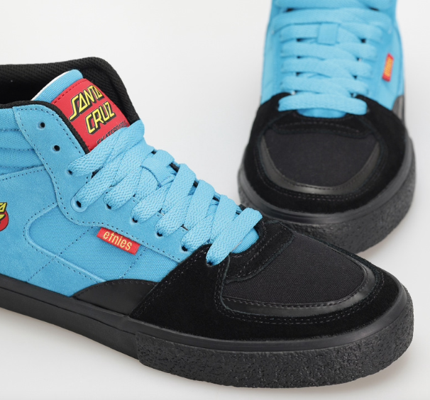 Buty Etnies Screw Vulc Mid x Santa Cruz Black/Blue | Styl i wytrzymałość