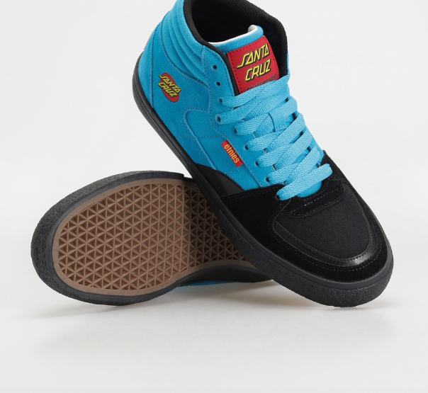 Buty Etnies Screw Vulc Mid x Santa Cruz Black/Blue | Styl i wytrzymałość