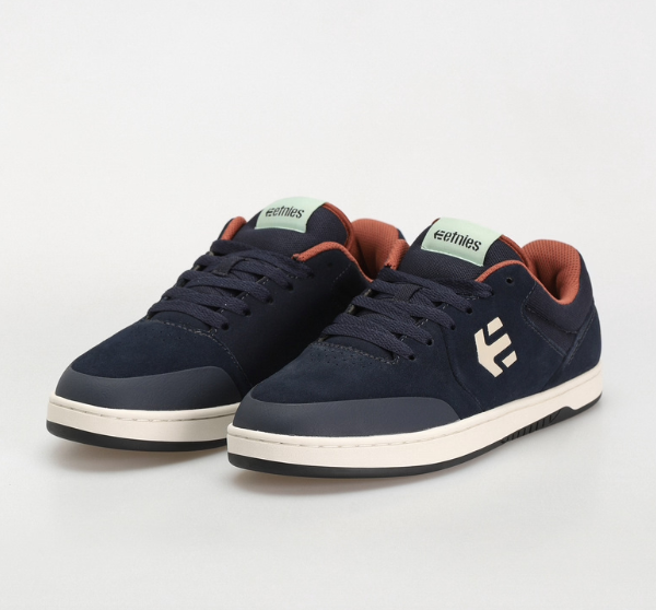Buty Etnies Marana Navy/Brown/White | RideHub