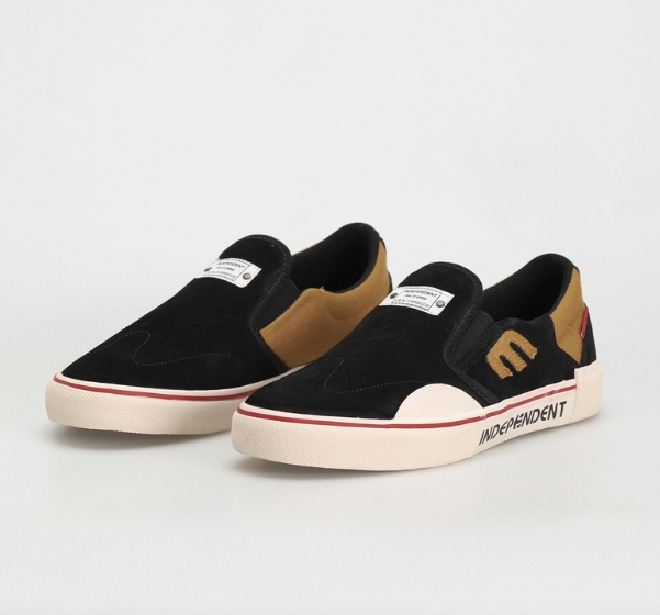 Buty Etnies Marana Slip x Indy Black/Brown | RideHub