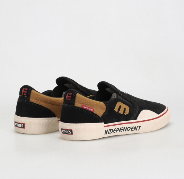 Buty Etnies Marana Slip x Indy Black/Brown | RideHub