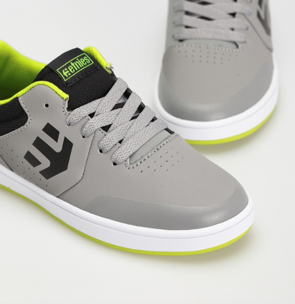 Buty Etnies Kids Marana JR Grey/Lime/White | RideHub