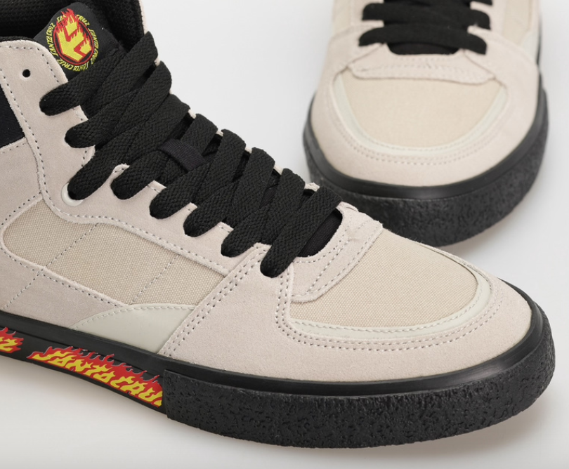 Buty Etnies Screw Vulc Mid x Santa Cruz White/Black | RideHub