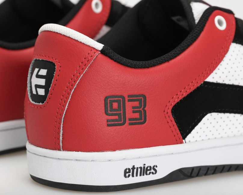 Buty Etnies MC Rap Lo Black/Red/White | RideHub