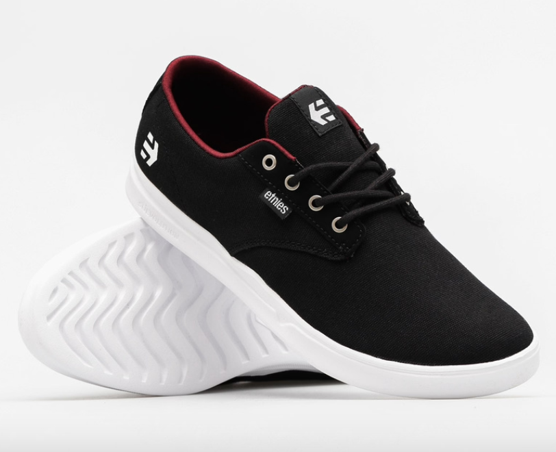 Buty Etnies Jameson SC Black/White/Burgundy | RideHub