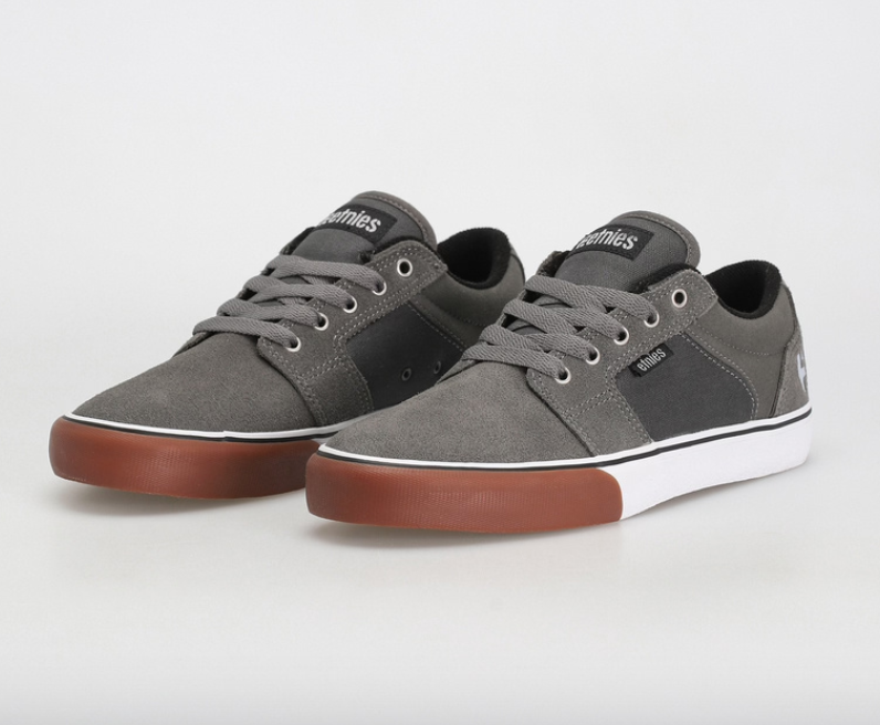 Buty Etnies Barge LS Dark Grey/White/Gum | RideHub