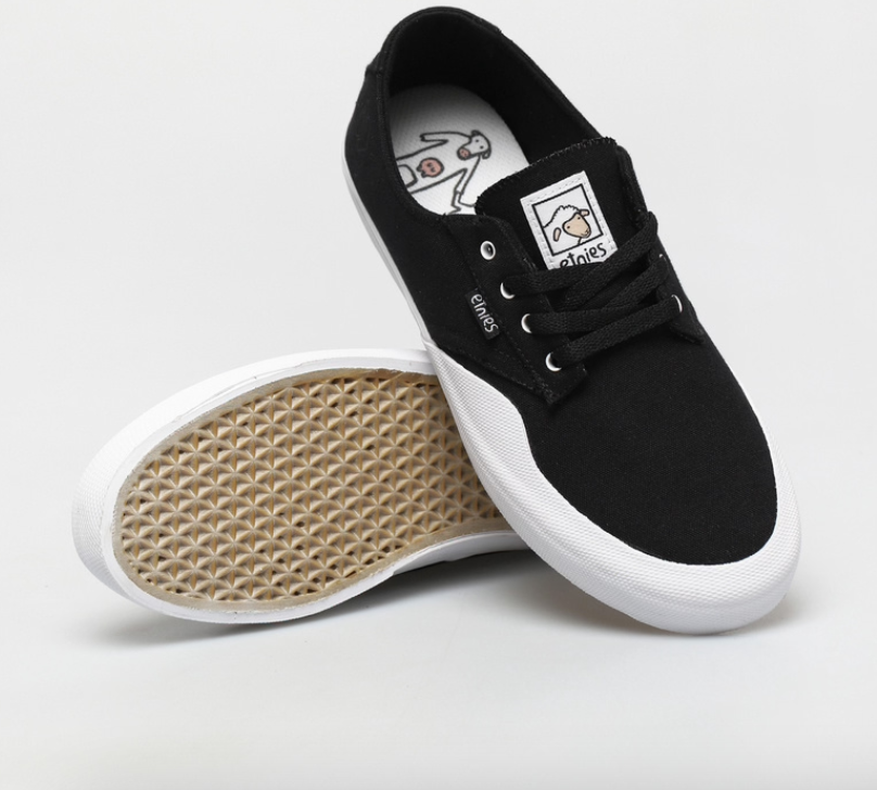 Buty Etnies Jameson Vulc LS x Sheep Black/White/Gum | RideHub