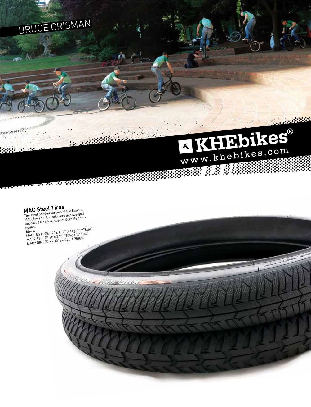 Opona BMX KHE MAC2+ 20 x 2,30" | RideHub