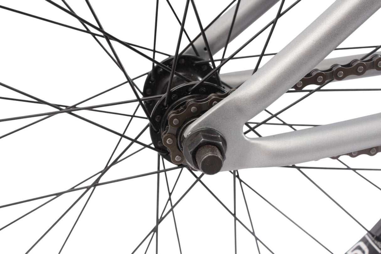 Rower BMX KHE Cope 20" Flat Silver / Matt Black | RideHub