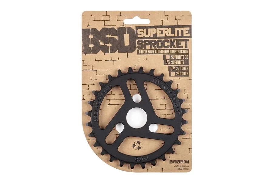 Zębatka BSD TBT 25T Czarna | Ride Hub