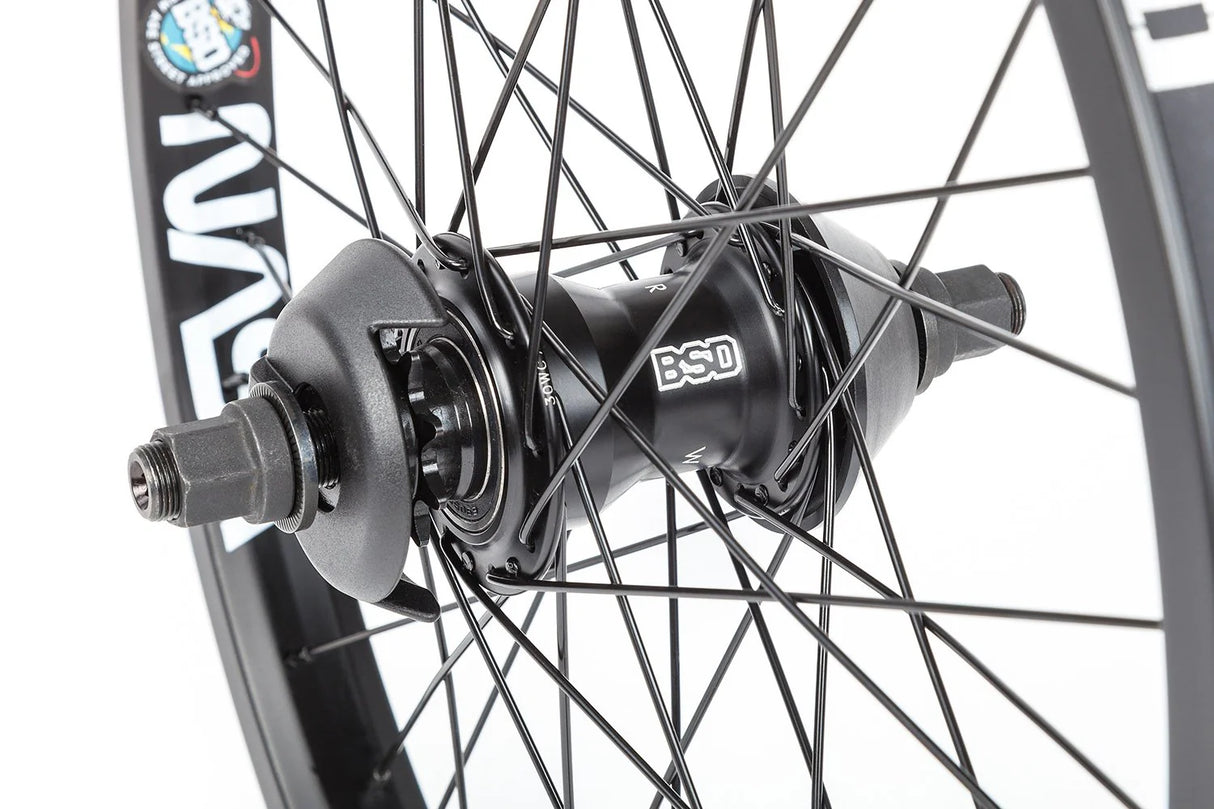 Koło Tylne BSD West Coaster Freecoaster z NASA Rim LHD Black | Ride Hub