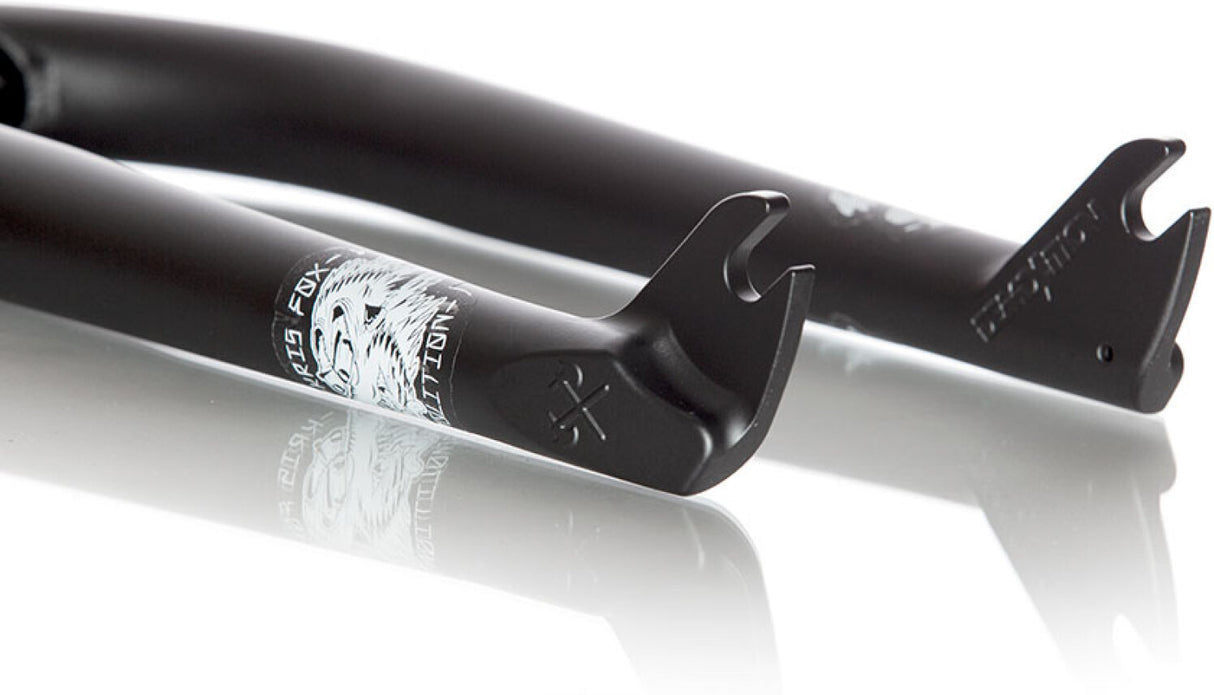 Widelec BMX Demolition Kris Fox 28mm Offset Czarny | Ride Hub