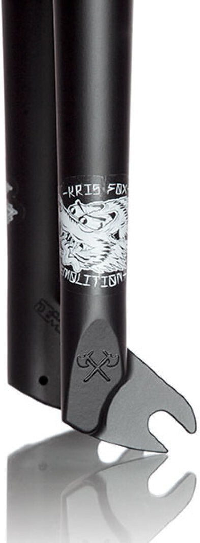 Widelec BMX Demolition Kris Fox 28mm Offset Czarny | Ride Hub