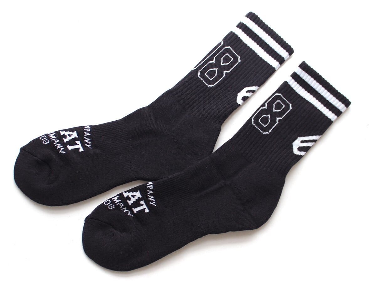 Skarpety BMX Eclat "08" Socks - Black | Ride Hub