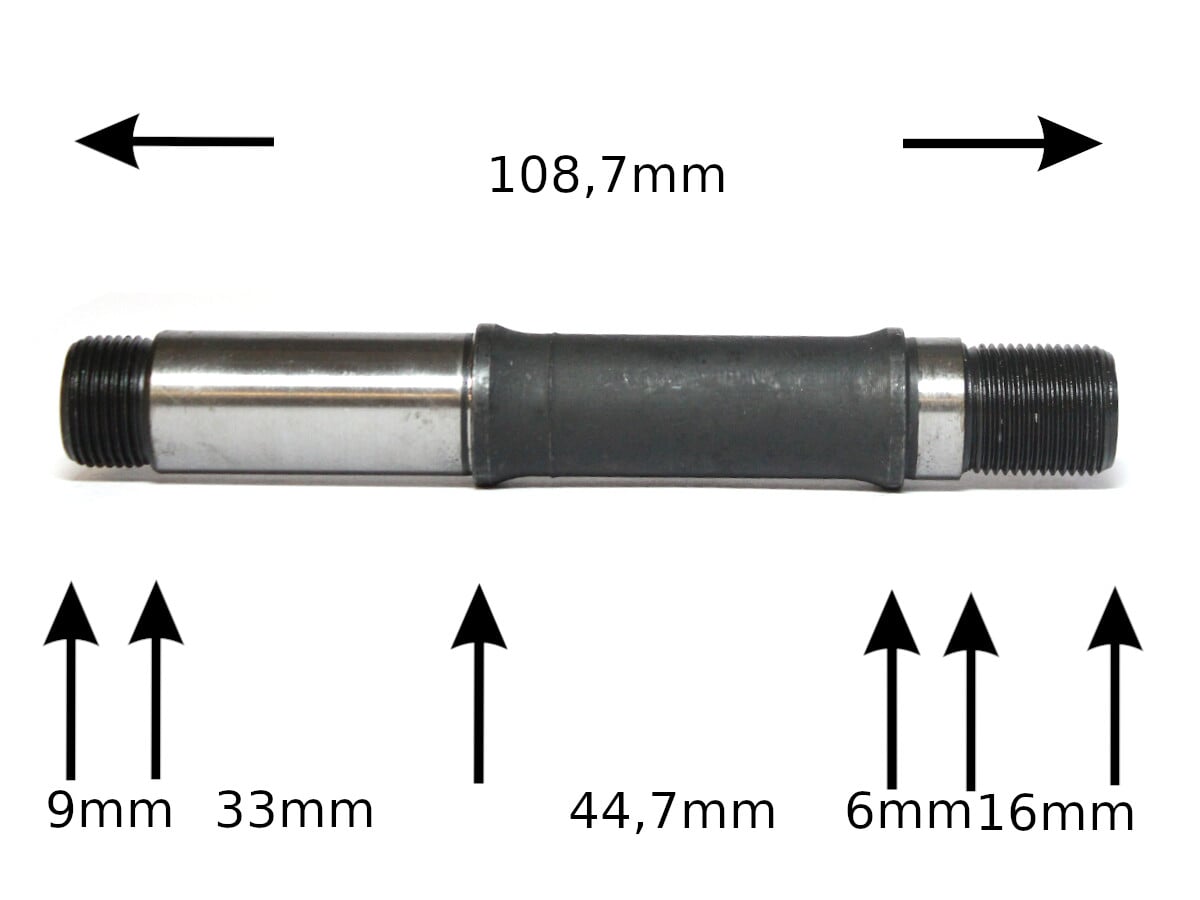 Oś do Piasty BMX Eclat "Exile Cassette" Axle | Ride Hub
