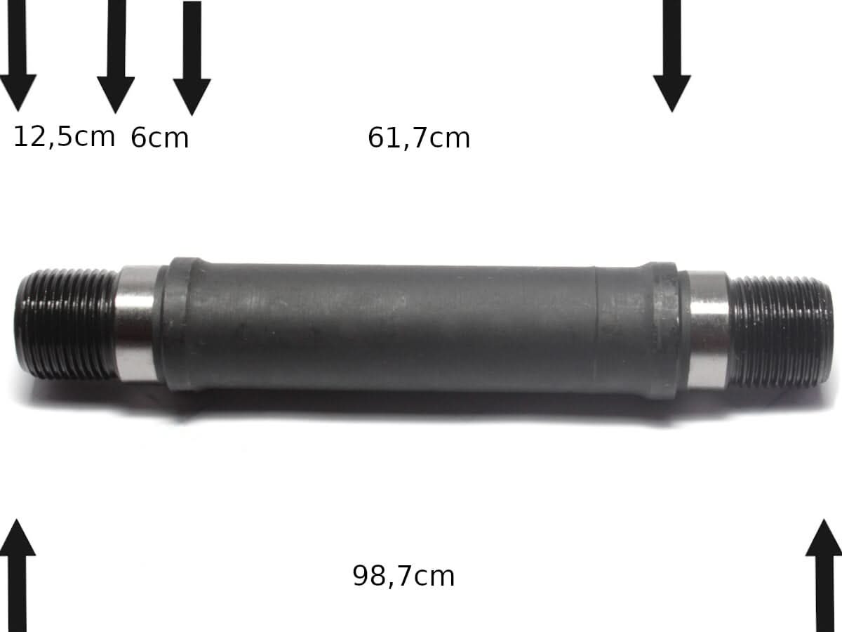 Zestaw oś z konusami BMX Eclat Exile Front Axle Set | Ride Hub