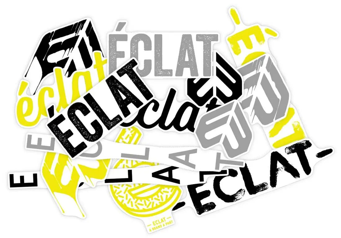 Zestaw Naklejek Eclat Frame Sticker Pack V2 | Ride Hub