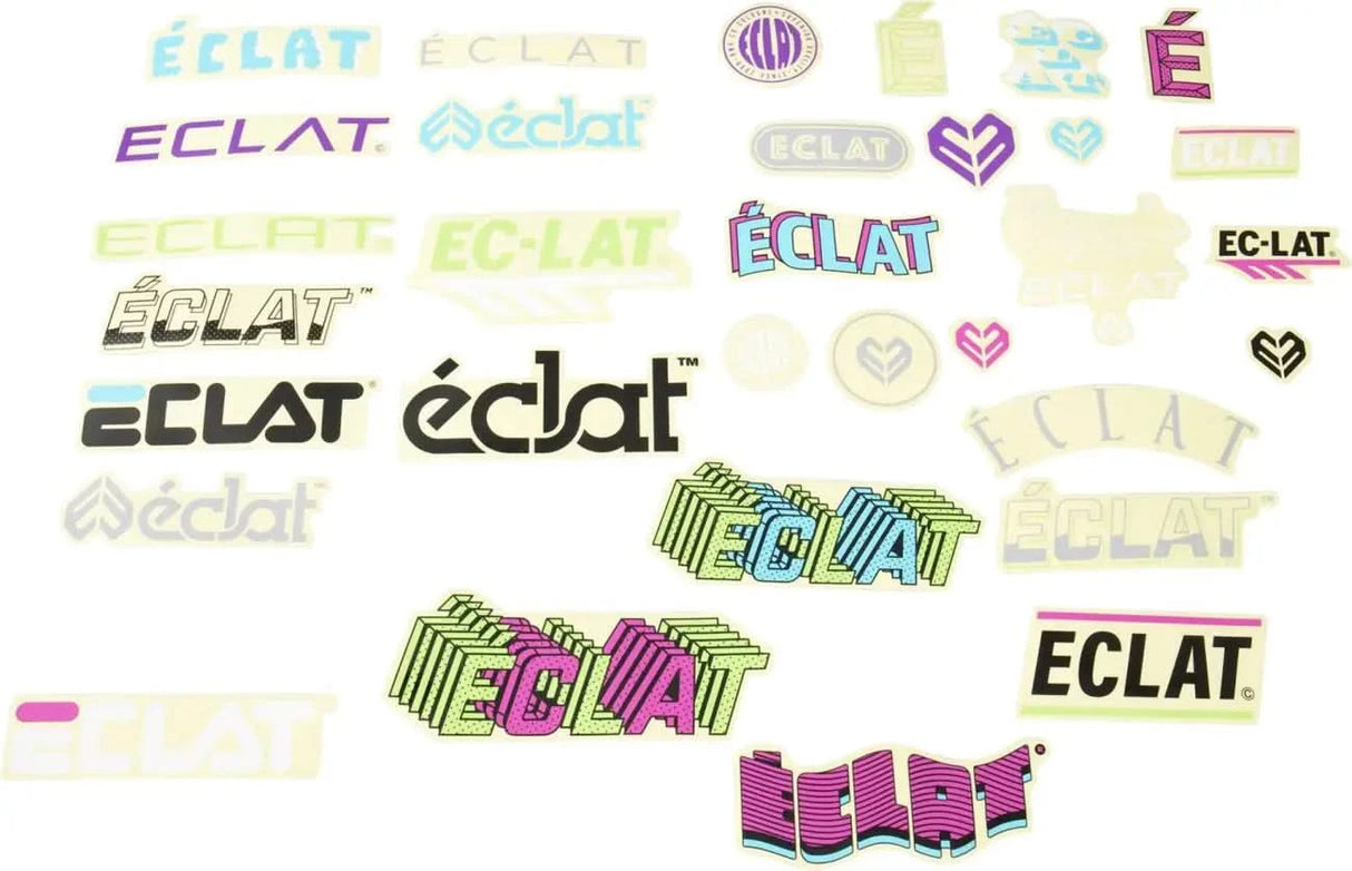 Zestaw Naklejek Eclat Sticker Pack | Ride Hub