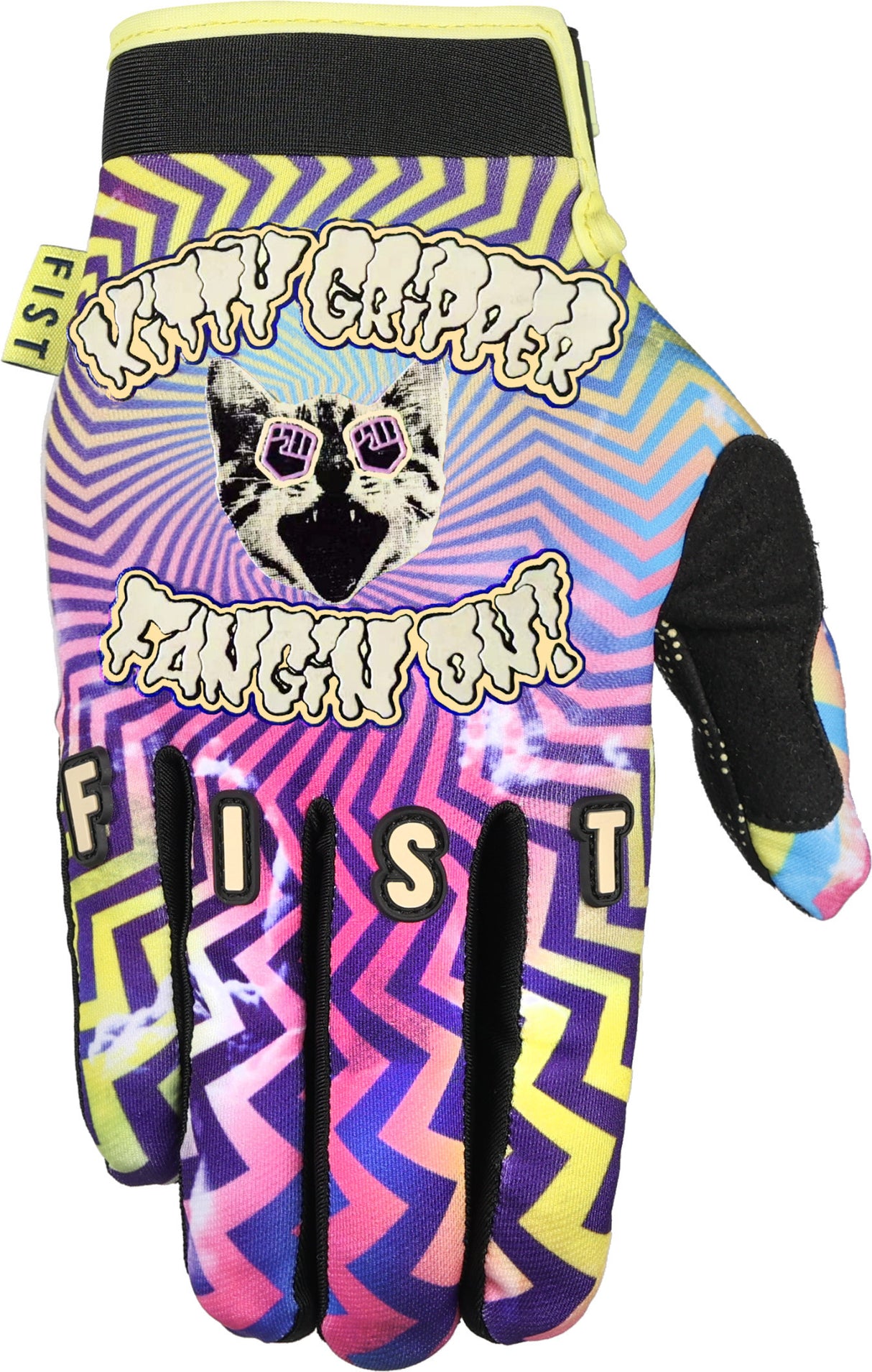 FIST Glove Fangin On XL, yellow-pink