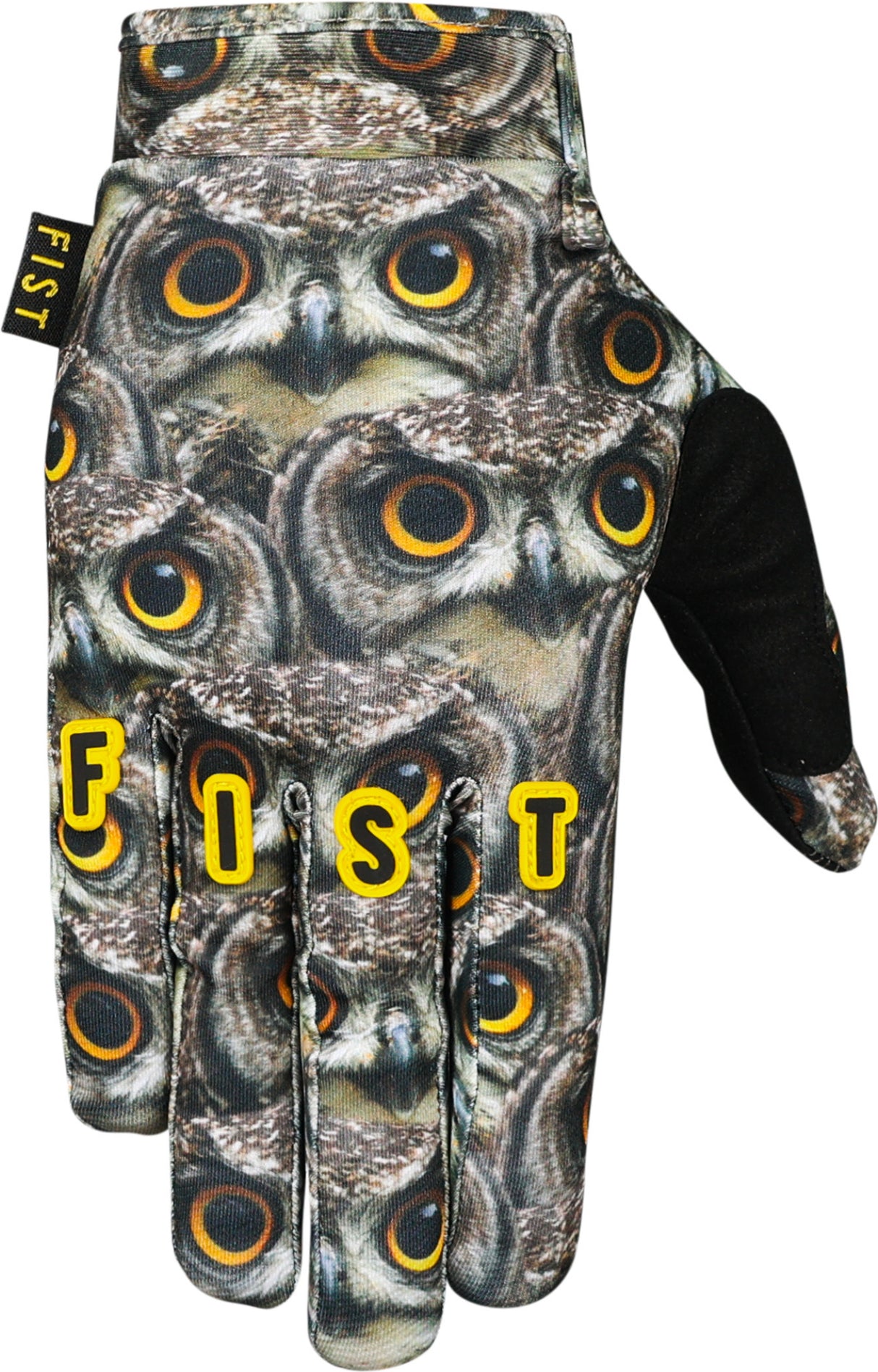 FIST Glove Owls That S, black-yellow