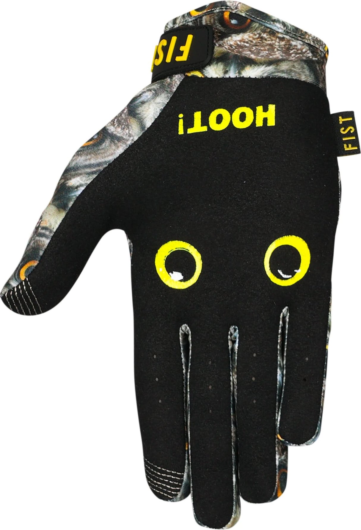 FIST Glove Owls That S, black-yellow