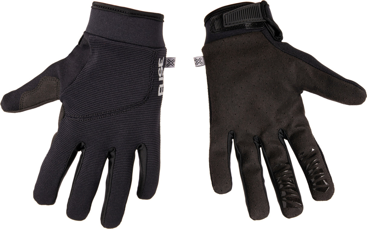 Rękawiczki MTB/BMX Dziecięce Fuse Protection Alpha Gloves Black | Ride Hub