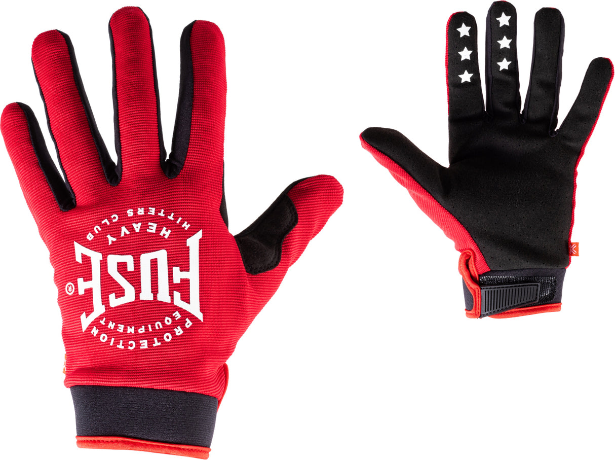 Rękawiczki BMX Fuse Protection CHROMA Youth K/O Gloves Red | Ride Hub