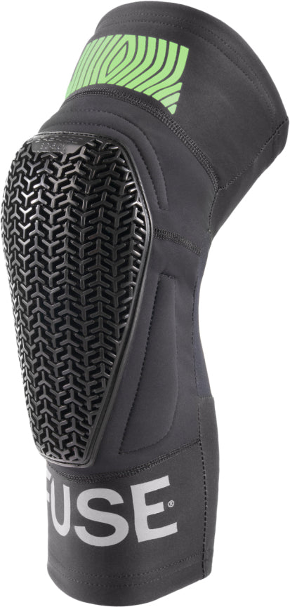 Fuse Omega Pocket knee pad S/M, black/neon yellow