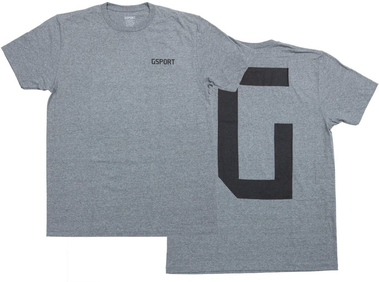 T-Shirt G-Sport Mechanic Heather Gray – klasyczny styl i wygoda | Ride Hub