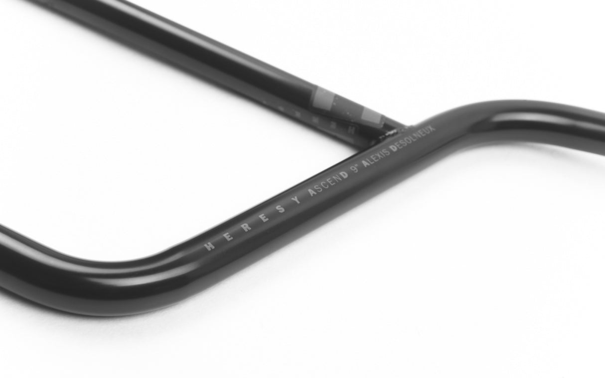 handlebar, Heresy Ascend 2pc. black, 9 cale