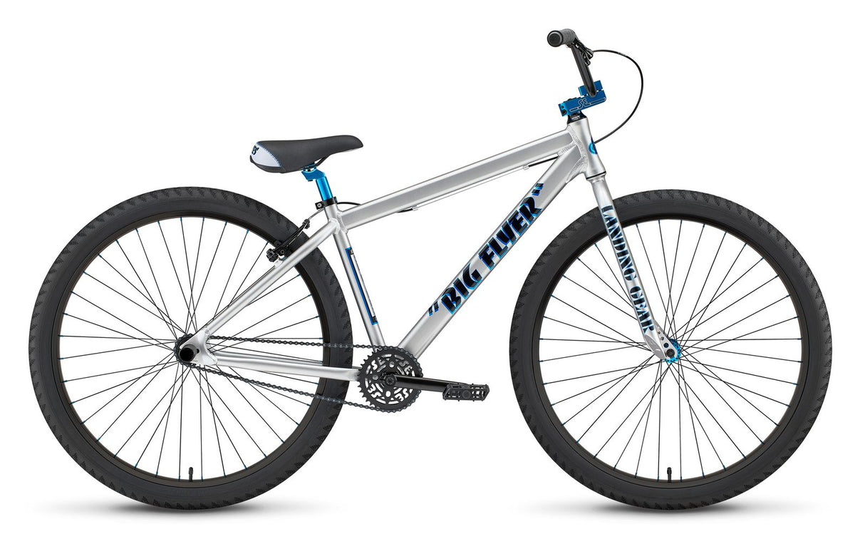 Rower SE Bikes Big Flyer 29" Iced Out Silver Singlespeed | RideHub