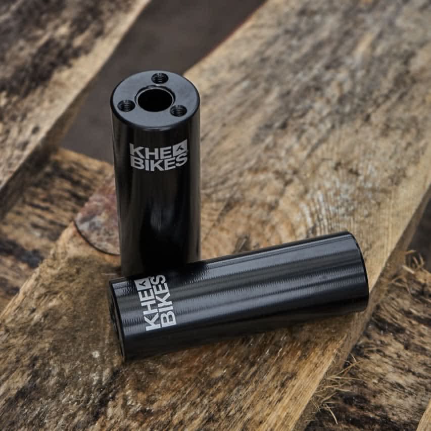 Pegi BMX KHE LASER PRO – Czarny – 10mm / 14mm (1 Para) | RideHub