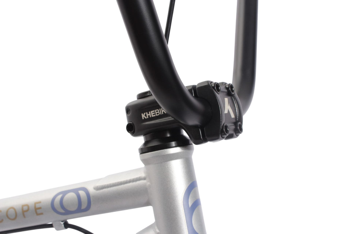 Rower BMX KHE Cope 20" Flat Silver / Matt Black | RideHub