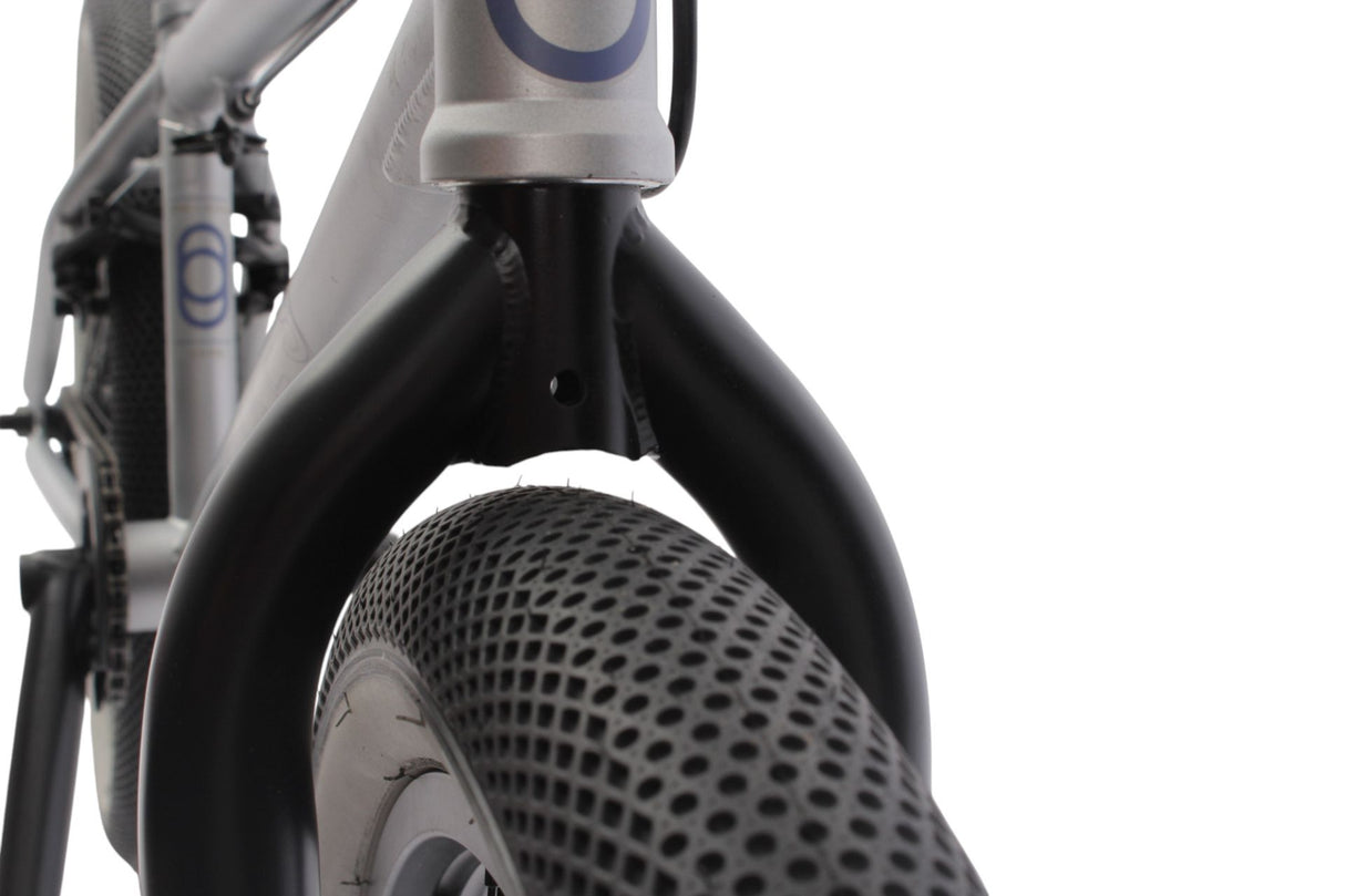 Rower BMX KHE Cope 20" Flat Silver / Matt Black | RideHub