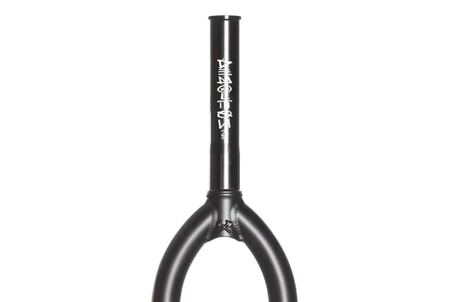 Widelec BMX Demolition Kevin Peraza KP 24mm Offset Czarny | Ride Hub